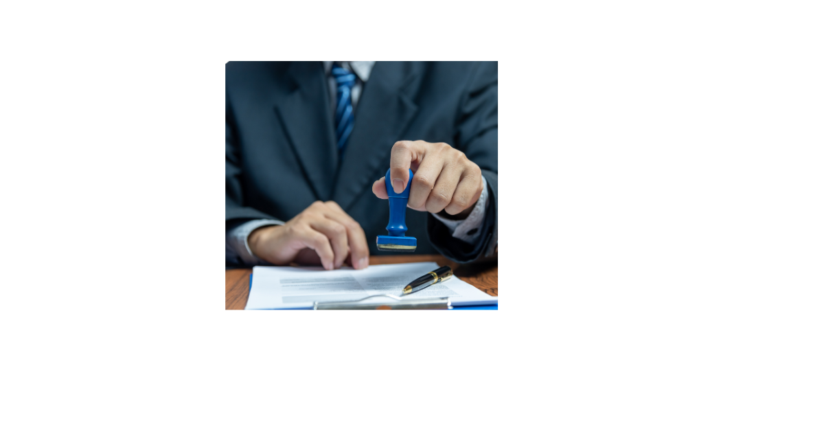 Chris helping a client with immigration paperwork